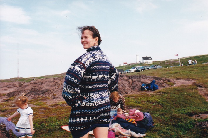 Hedda in reindeer